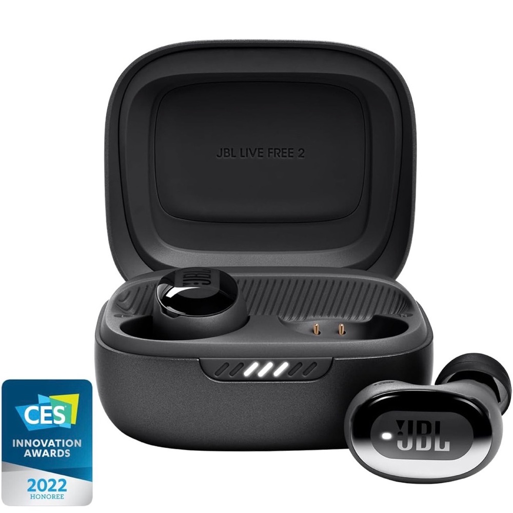 JBL Live Free 2 Black Earbuds
